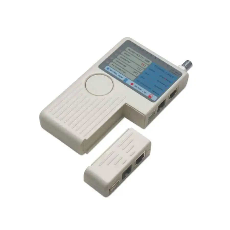 تستر شبکه چند کاره(RJ45 , RJ11 , USB , Coaxial)