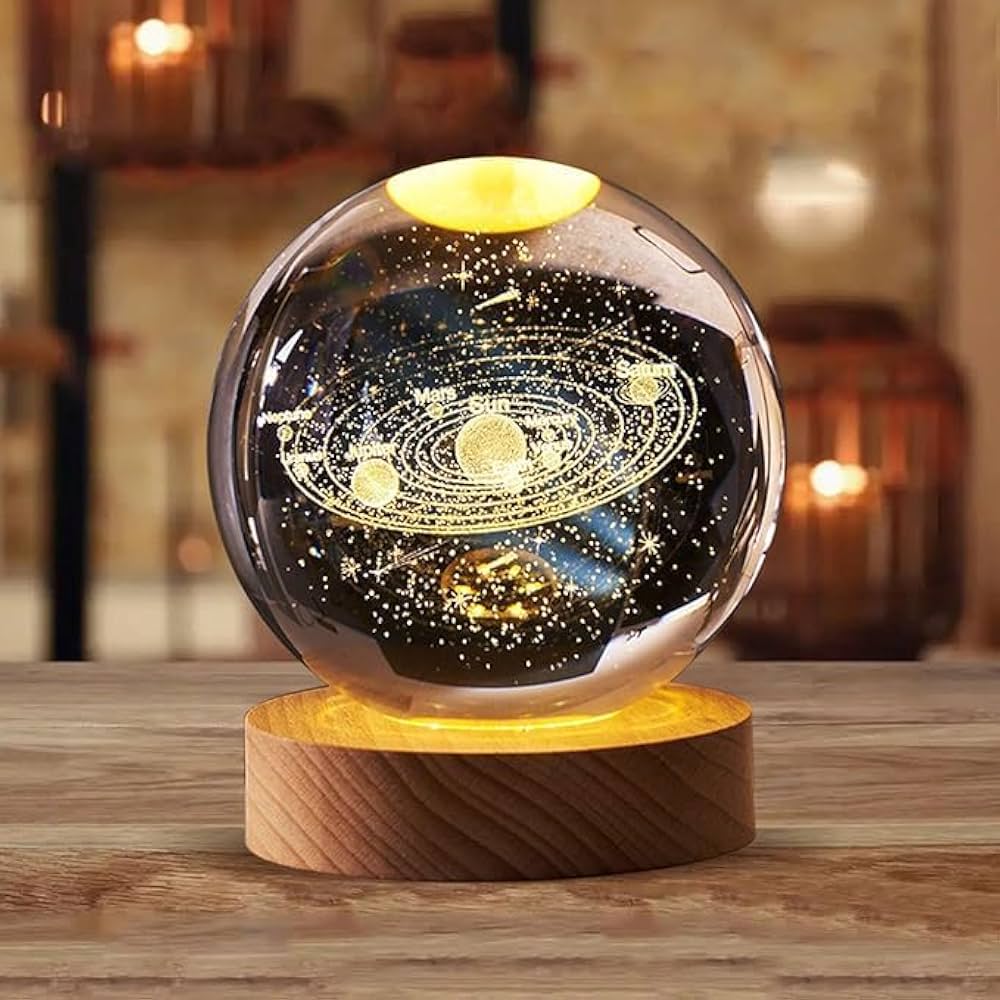 گوی کریستالی سه بعدی LED